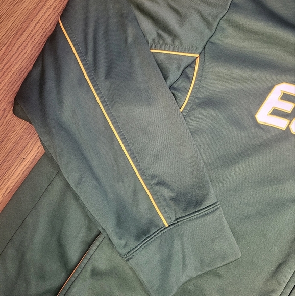 Lot Of 2 Edmonton Eskimos Green Coat & Long-sleeve Reebok Hoodie Men's XL B4 - Picture 8 of 13